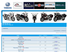 Tablet Screenshot of fjr-forum.cz